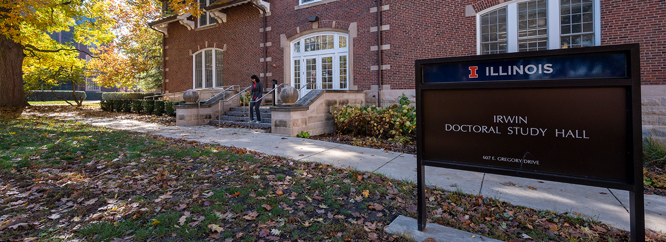 Irwin Doctoral Building - Exterior with Sign